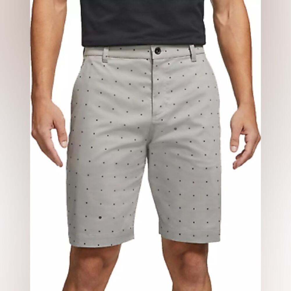 Nike Golf Dot Print Chino Shorts Dri-FIT UPF Standard Fit